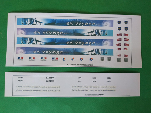 Kit decor train - .,