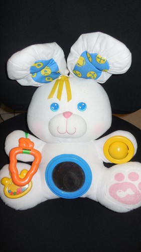 Peluche doudou lapin