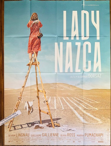 Affiche cinéma lady nazca - lady,