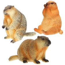  3 Pcs Ornement De Marmotte