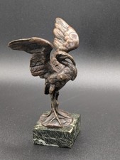 Statuette oiseau en régule