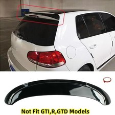 GLOSSY BLACK ROOF SPOILER REAR