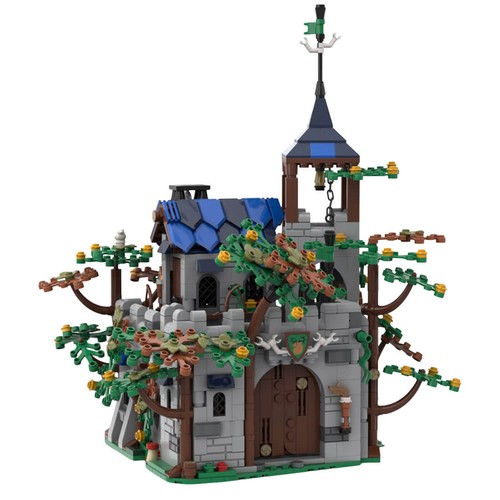 Moc 185913 modular outpost - moc-185913,