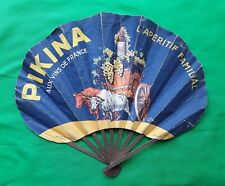 ÉVENTAIL ANCIEN PUBLICITAIRE- PIKINA - AMER PICON