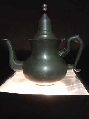 Théière orientale étain - théière,