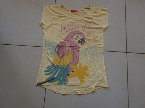 Très joli tee shirt - joli, perroquet