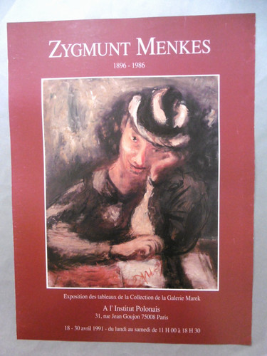 Menkes zygmunt affiche - menkes,