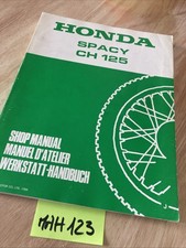 Honda CH125 Spacy J 1988 125 CH manuel revue technique scooter atelier