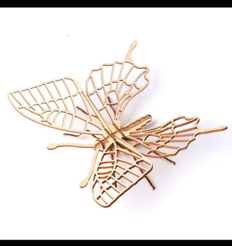 Puzzle bois papillon - puzzle,
