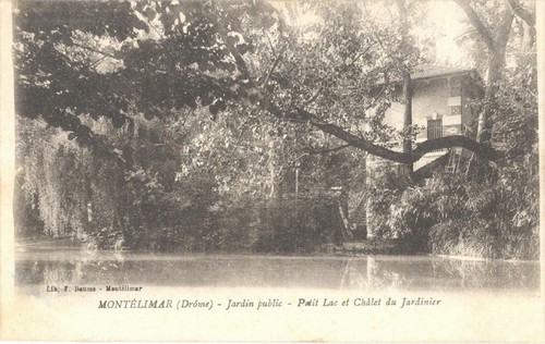 Cpa montelimar jardin - cpa,