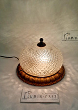 PLAFONNIER APPLIQUE EN VERRE