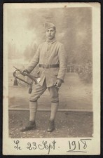 Cpa Carte Photo Guerre