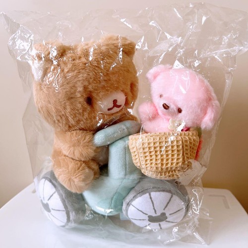 Peluche vélo yuyu rilakku - peluche,