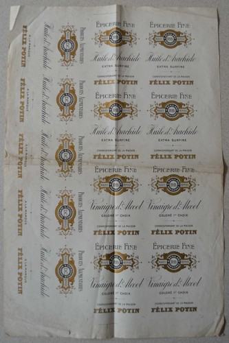 Epicerie fine felix potin 1900 - potin,