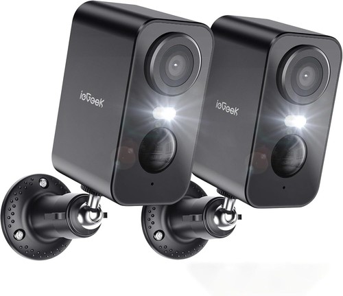 Iegeek caméra surveillance - 2k,