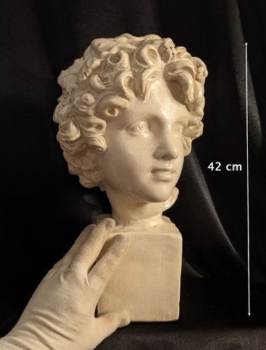 Buste enfant aux cheveux - enfant,