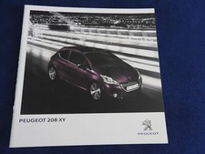 catalogue peugeot 208  XY 2013