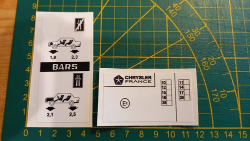 Sticker autocollant simca - autocollant,