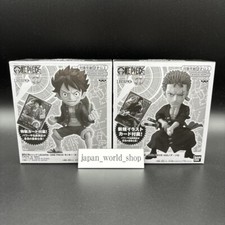 Coffret Luffy Zoro Lecafig Figurine Leader Card One Piece Weekly Shonen Jump ...