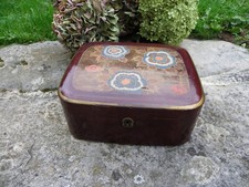 BOÎTE EN BOIS LAQUÉ - JAPON - ANNÉES 50