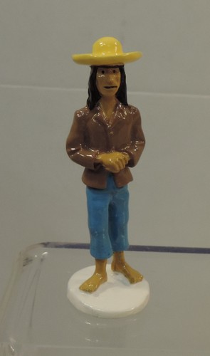 Tintin caraco carte voeux - tintin,