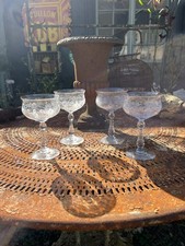 4 Verres ancien - Baccarat