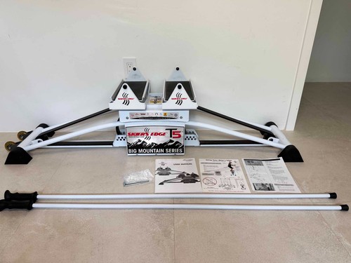 Skiers edge exercise machine - skiers,