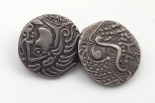 Anciens Boutons De Col Argent
