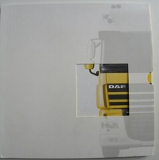 Brochure coffret camion DAF XF105 