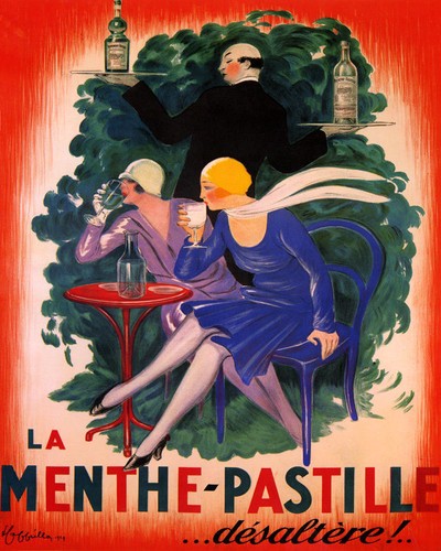 Poster menthe pastille - poster, la