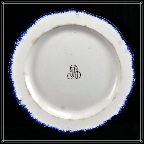 Belle assiette faience fine - faience,
