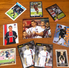 superbe ensemble 10 cartes & fiches )) PEDRO MIGUEL PAULETA...BORDEAUX...PSG...