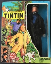 TINTIN Capitaine Haddock poupée figurine marque SERI 1985 Très bon état