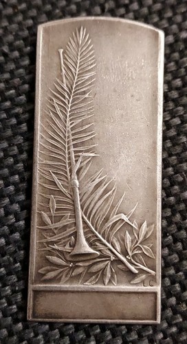 Art nouveau plaque - -, allegorie