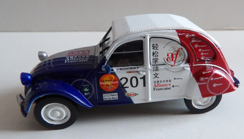 Citroen 2cv raid pekin - 1/43,