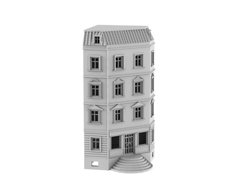 Berlin immeuble angle - berlin, en