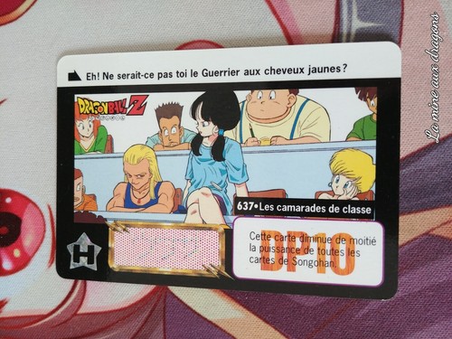Carte dragon ball carddass - carte,