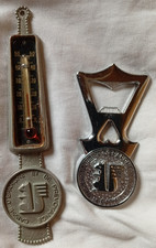 Objet Publicitaire Caisse d'Epargne et de Prévoyance : Thermomètre + Décapsuleur