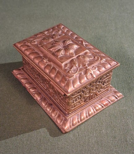 Ancienne boite timbres en - ancienne,