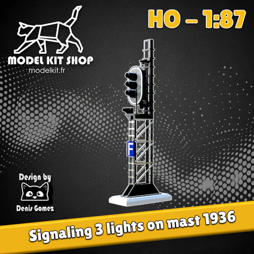 Sncf signalisation - ho, (1:87)