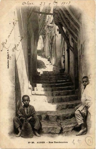 Cpa alger rue tombouctou - cpa,
