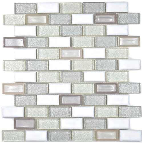 Mosaïque translucide brique