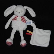 Peluche doudou lapin Noël