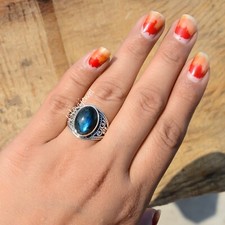 Bague femme en argent sterling