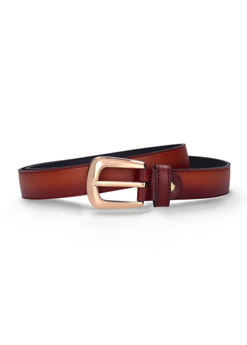 Ceinture femme marron végane
