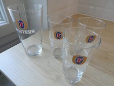 Lot de 4 verres Bistrot Bière FOSTER'S