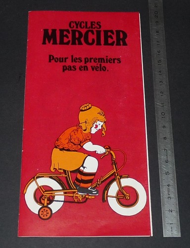 Brochure cycles mercier velos - cycles,