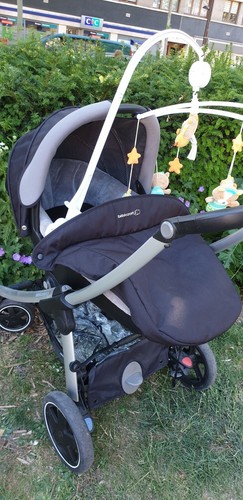 Poussette trio bebe -  poussette, confort