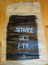 Ancien sac postal PTT France Synthétique - Service des PTT