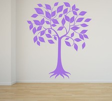 Wall Art Tree T4 ONE COLOR LRG